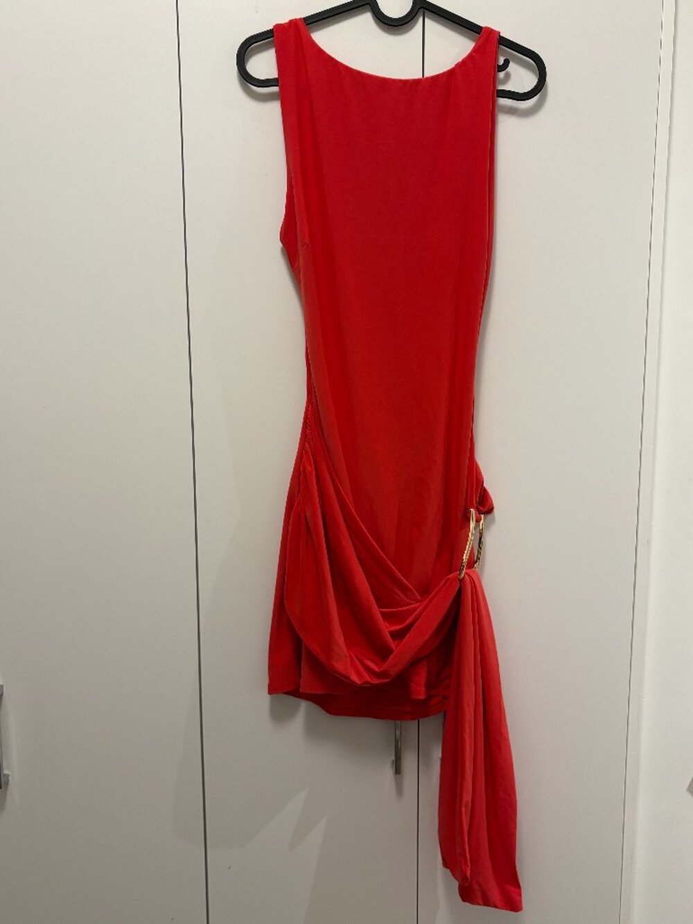 Backless Red Mini Dress